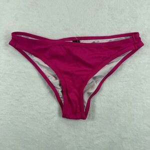 Frederick's of‎ Hollywood Classic Bikini Bottoms Raspberry Rose Size S